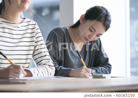 Young woman studying image 60165150