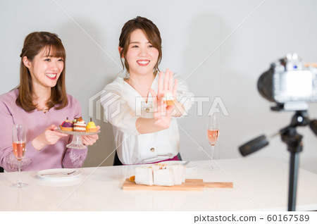 女性YouTuber YouTube錄製 60167589