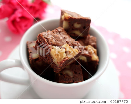 Handmade sweets chocolate brownies Handmade sweets chocolate brownies 60167770