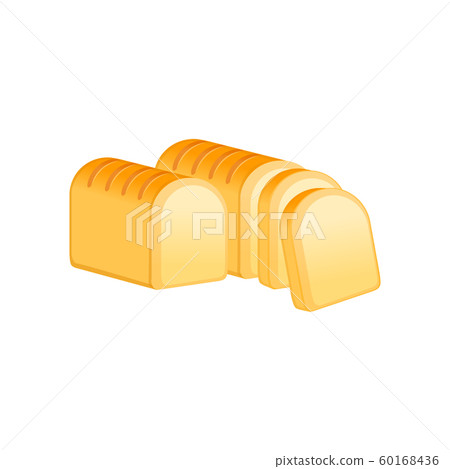 bread . Vector Illustration Isolated on White 60168436