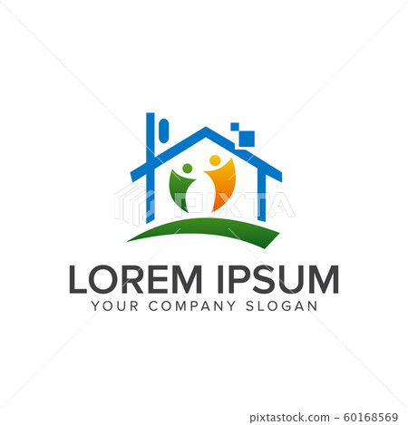 real estate logo. Architectural Construction logo real estate logo. Architectural Construction logo 60168569
