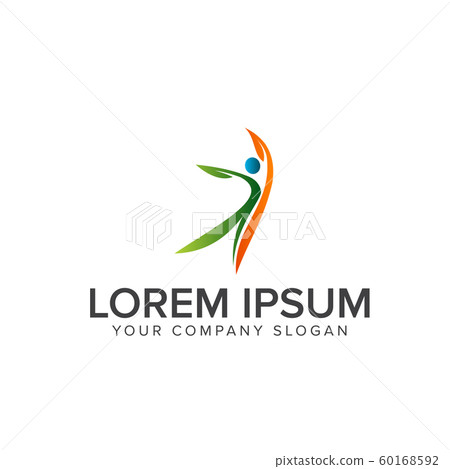 healty people Logos. Medical and healty logo 60168592