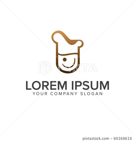 smile chief logo design concept template 60168618