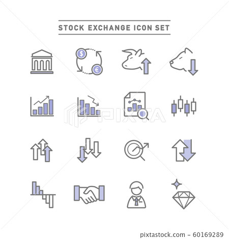stock market, finance, icon 60169289
