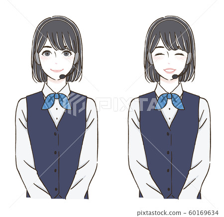 Call center telephone operator 60169634