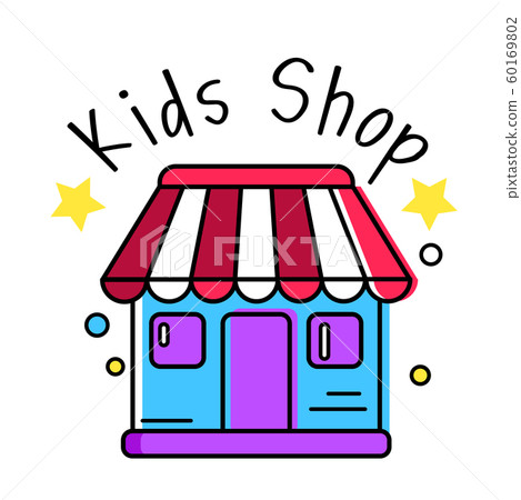 Kids logo vector badge 60169802