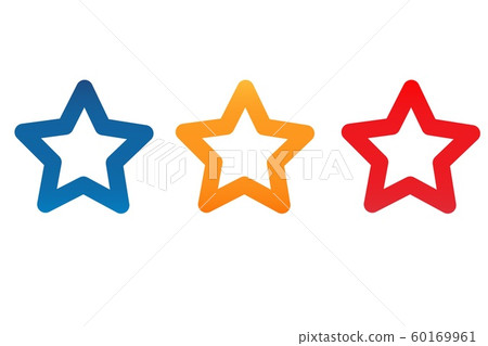 stars logo on white stars logo on white 60169961