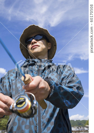 Mountain stream fishing image Male to mountain stream fishing 60170508