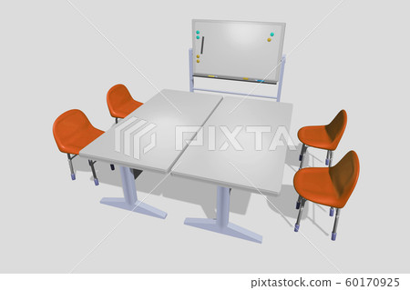 Desk / Chair / Whiteboard 60170925