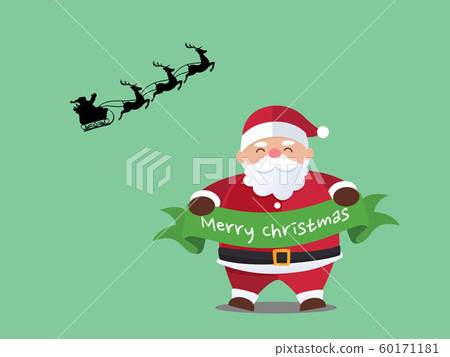 Santa Claus  For Christmas and New Year posters 60171181