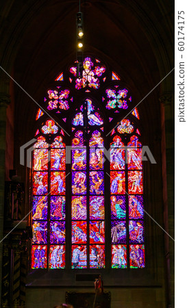 Czech Republic Prague Castle Castle Stained Glass Czech Republic Prague Castle Castle Stained Glass 60174175