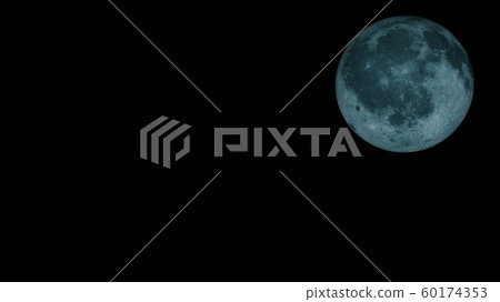 Fantastic moon 1917 dyed blue 60174353