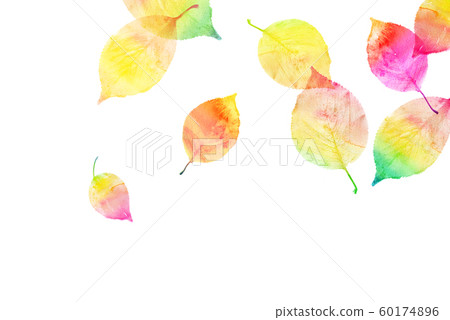Leaf rainbow texture 60174896