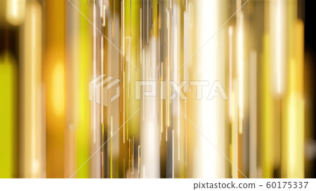 Yellow Vertical Stripes Background - 3D 60175337