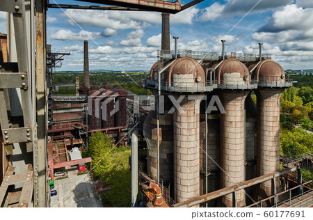 Industrial factory in Duisburg, Germany. Industrial factory in Duisburg, Germany. 60177691
