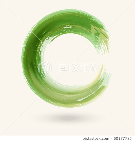 Watercolor circle texture. Vector circle elements. Watercolor circle texture. Vector circle elements. 60177785