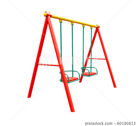 swing isolated on white 60180813