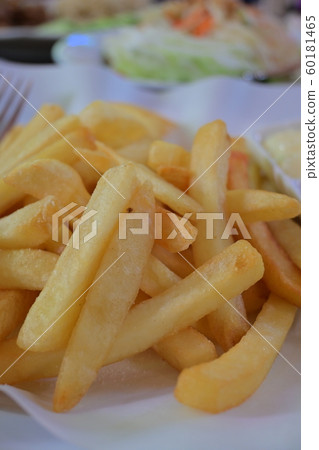 french fries stick of tasty food 60181465