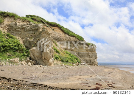 Takise coastline, Otobe-cho, Bushi-gun, Hokkaido (near the Kuguriiwa) 60182345