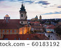 Sunset of Eger city, Hungary 60183192