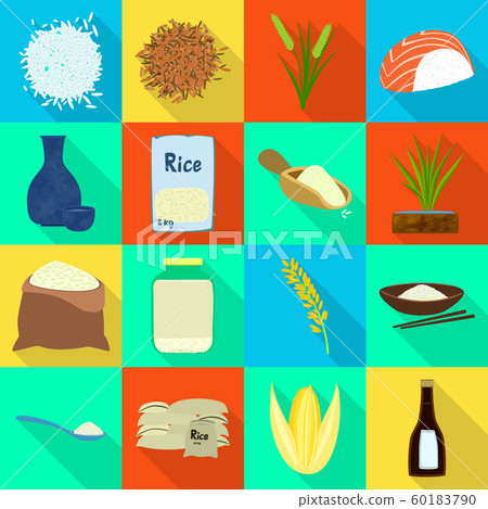 Vector illustration of raw and agricultural logo. Set of raw and ecological vector icon for stock. Vector illustration of raw and agricultural logo. Set of raw and ecological vector icon for stock. 60183790