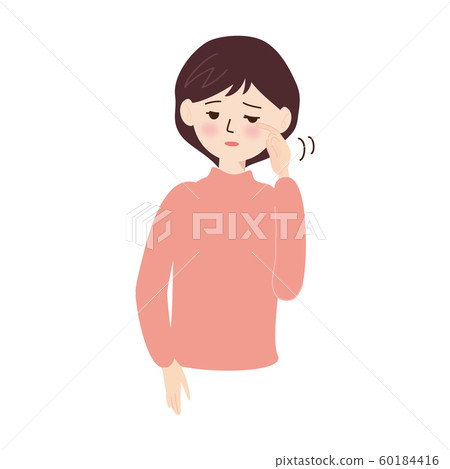 人體材料(女性)-乾草(眼睛發癢)2 人體材料(女性)-乾草(眼睛發癢)2 60184416