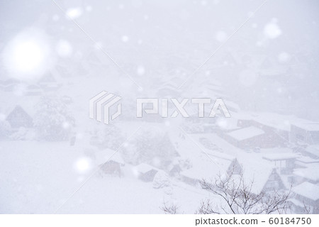 Shirakawago Winter Scene 60184750