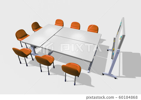 Desk / Chair / Whiteboard Desk / Chair / Whiteboard 60184868