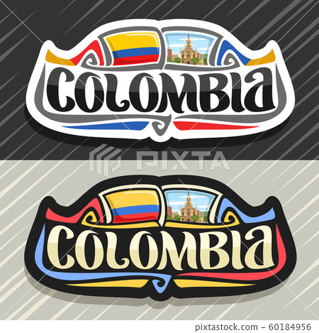 Vector logo for Colombia Vector logo for Colombia 60184956
