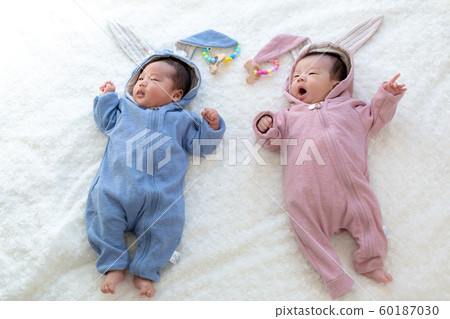 2 months old baby 2 people 2 months old baby 2 people 60187030