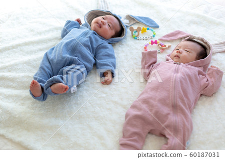 2 months old baby 2 people 2 months old baby 2 people 60187031