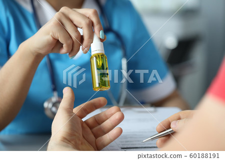 Man visiting expert in narcology 60188191