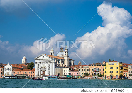 View to the church Santa Maria del Rosario in View to the church Santa Maria del Rosario in 60190044