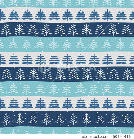 Seamless Christmas patterns. Vector design in... - Stock Illustration ...
