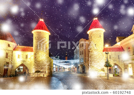 Viru Gate in Tallinn, Estonia Viru Gate in Tallinn, Estonia 60192748