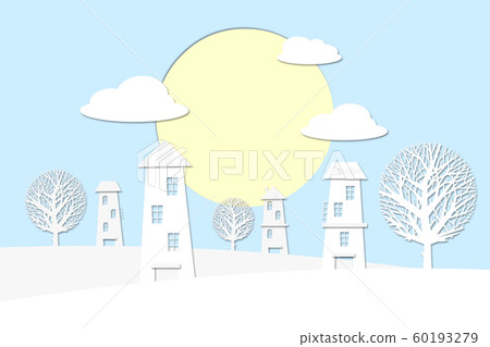 Town, foreground, panorama 60193279