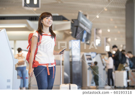 機場登機女 機場登機女 60193318