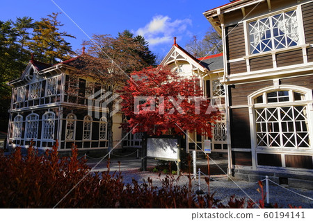 November Autumn leaves of Karuizawa 108 old Mikasa Hotel 60194141