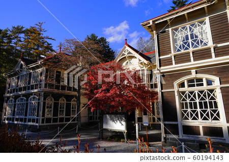 November Autumn leaves of Karuizawa 107 old Mikasa Hotel 60194143