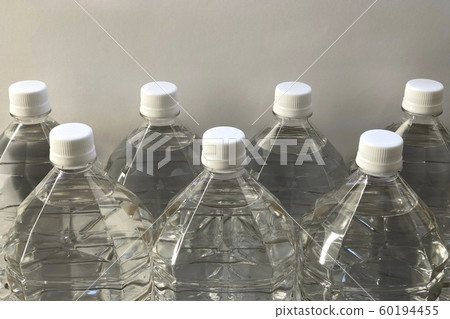Plastic bottle water stockpile emergency disaster prevention 60194455