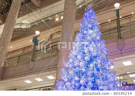 聖誕樹聖誕節圖像冬季城市景觀 60195214
