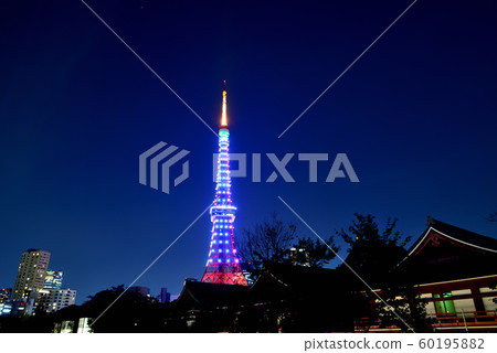東京鐵塔特別點亮無限鑽石面紗 東京鐵塔特別點亮無限鑽石面紗 60195882