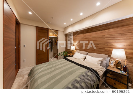 Bedroom, own home, interior 60196261