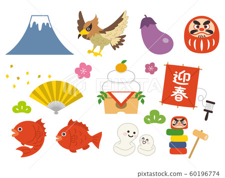 New Year Japanese Style Material Set 60196774