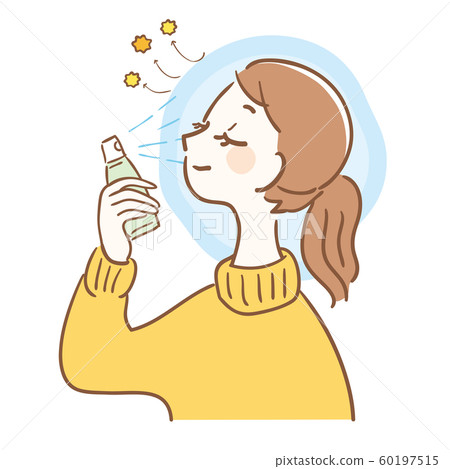 Pollen prevention spray female 60197515