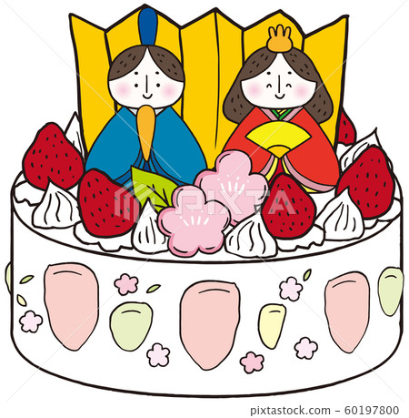 Hinamatsuri cake 60197800