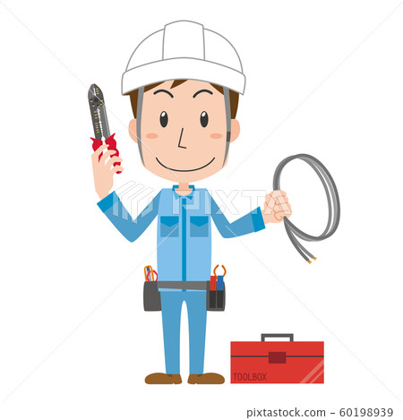 電工電工工人工人男 電工電工工人工人男 60198939