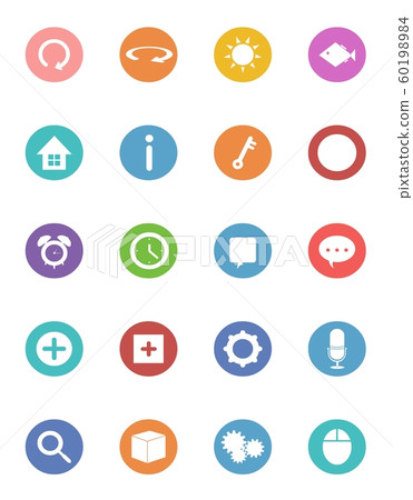 Color pictogram icon Color pictogram icon 60198984
