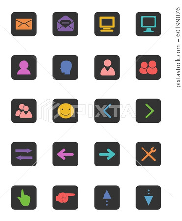 Color pictogram icon Color pictogram icon 60199076