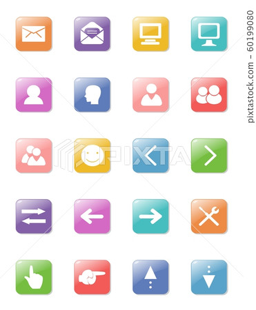 Color pictogram icon Color pictogram icon 60199080
